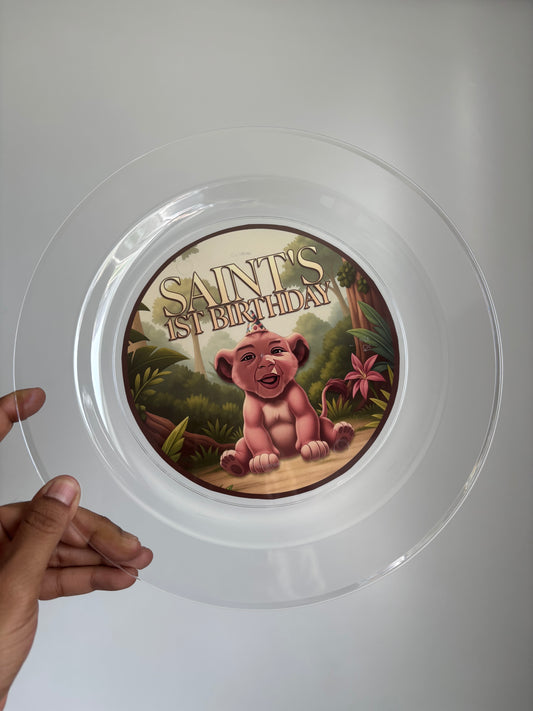 Custom Party Plates
