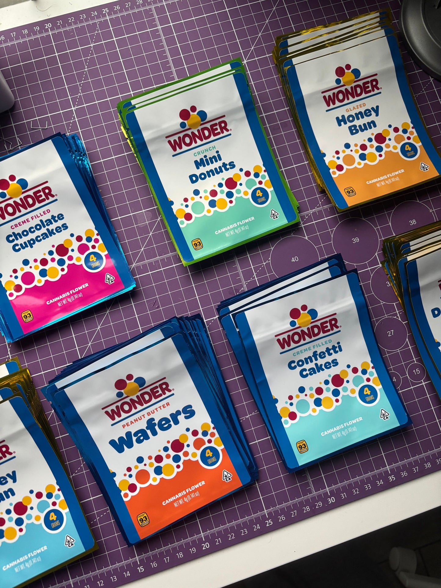 Custom Mylar Bag Labels