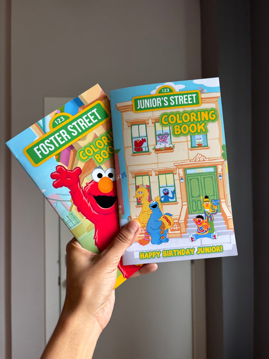 Custom Kids Coloring Books