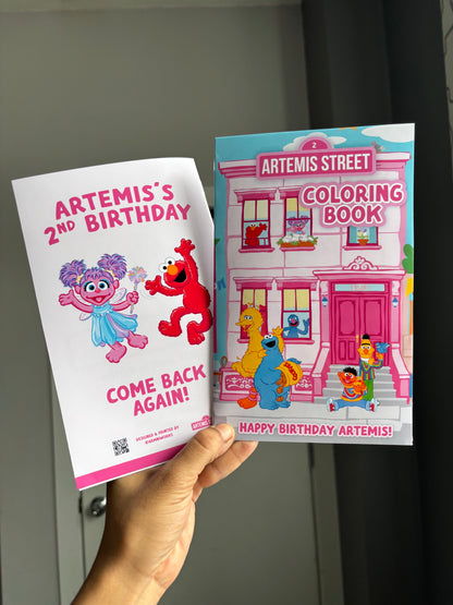 Custom Kids Coloring Books