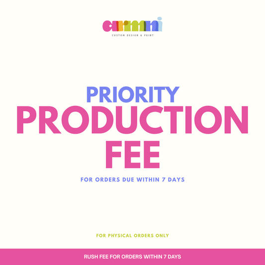 Priority Production Fee (Rush Orders)