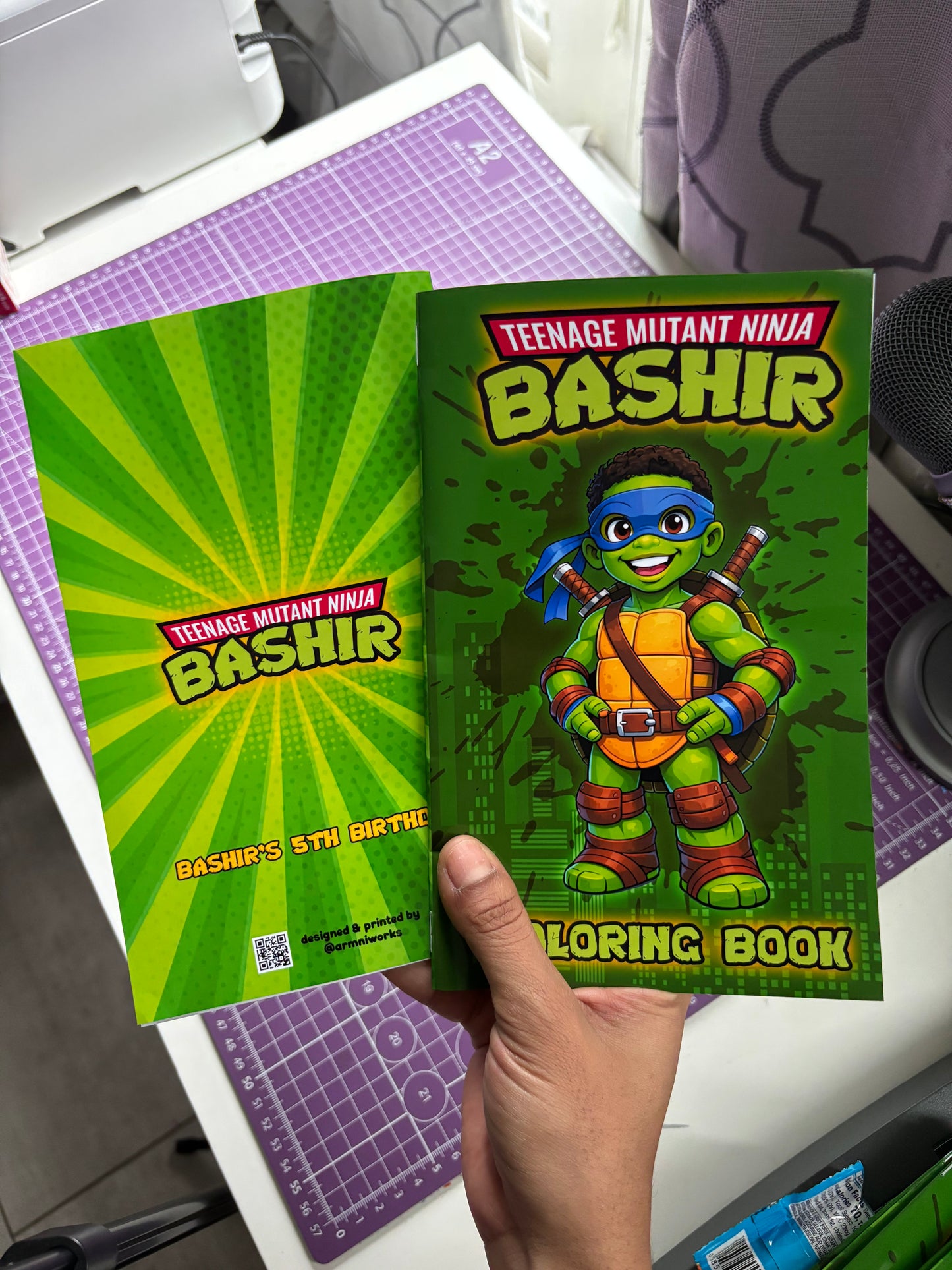 Custom Kids Coloring Books