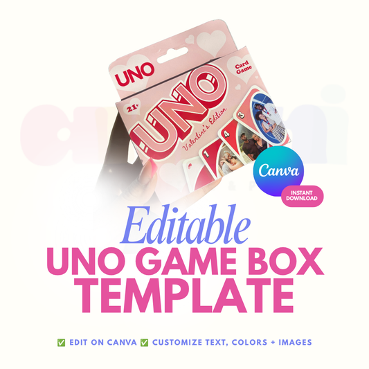 UNO Box Canva Template (Love Edition)