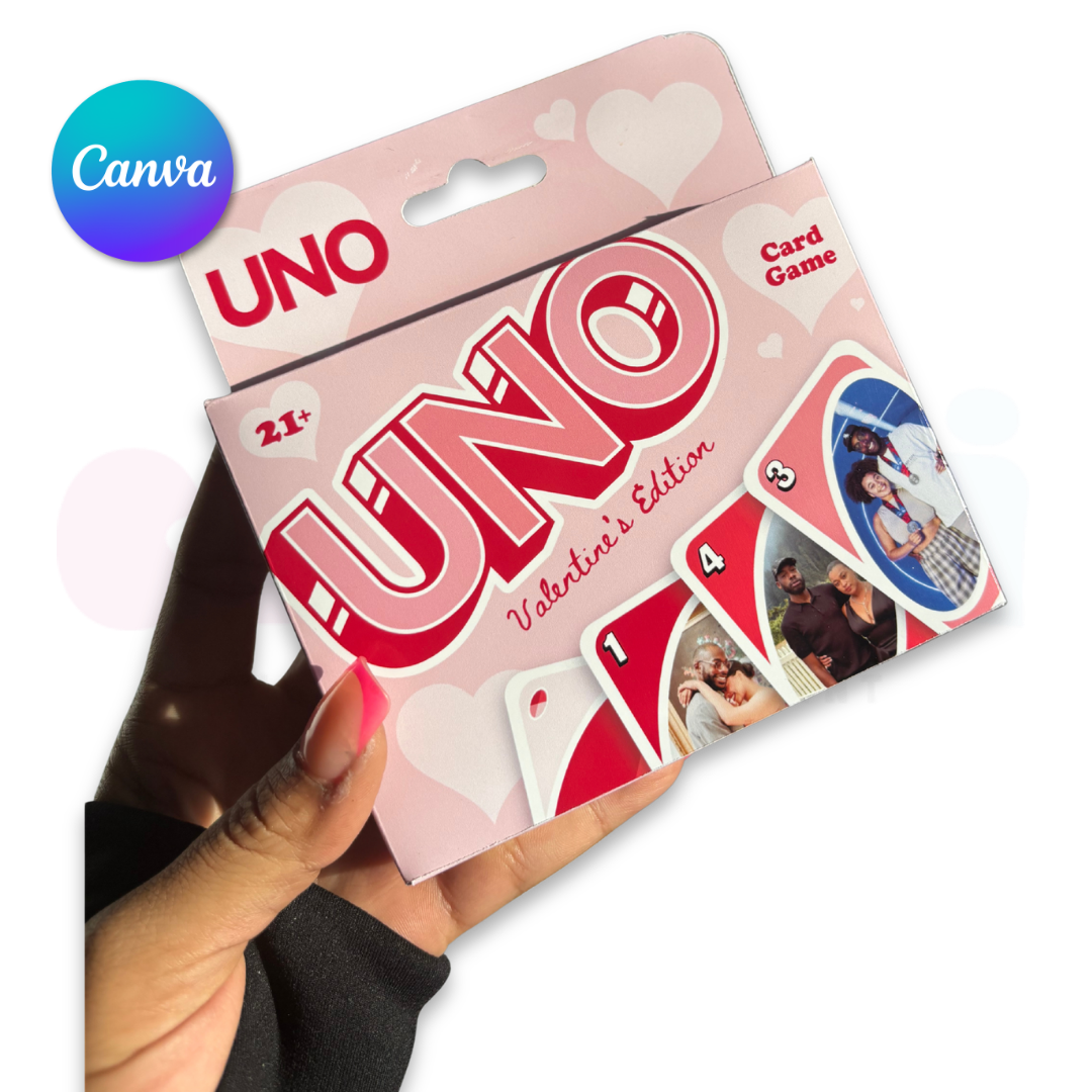 UNO Box Canva Template (Pre-Designed)