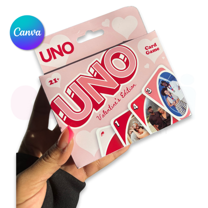 UNO Box Canva Template (Pre-Designed)