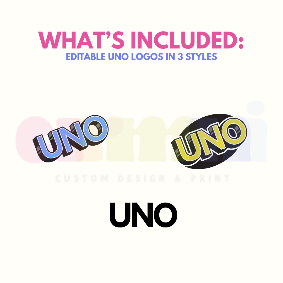 UNO Box Canva Template (Blank)