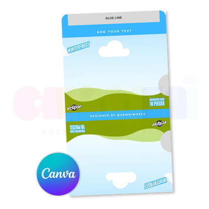 Eclipse Gum Canva Template (Blank)