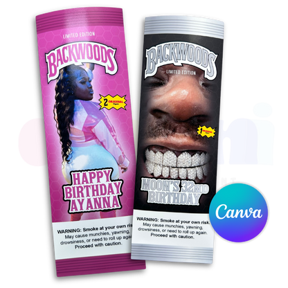 Backwoods Canva Template (Single Pack)